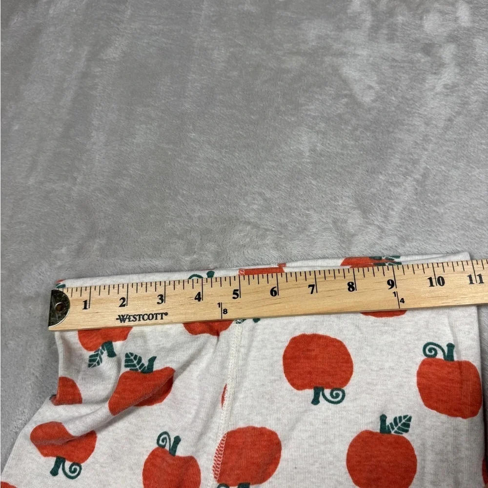 Hanna Andersson 100% Organic Cotton Pumpkin Fall Halloween PJ Bottom Pants 12